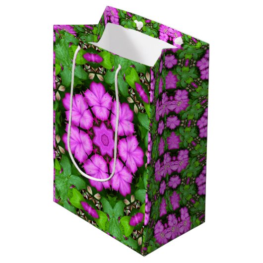 Clematis Kaleidoscoop Medium Cadeauzakje (Voorkant Gekanteld)