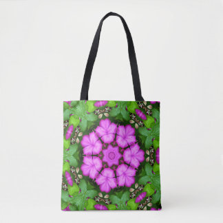 Clematis Kaleidoscoop Tote Bag