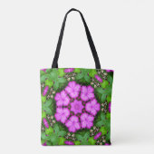 Clematis Kaleidoscoop Tote Bag (Achterkant)