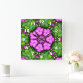 Clematis Kaleidoscoop Vierkante Klok (Huis)