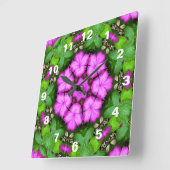 Clematis Kaleidoscoop Vierkante Klok (Hoek)