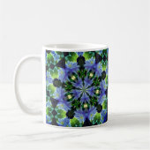 Clematis Kaleidoscope Flower Art Koffiemok (Links)