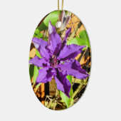 CLEMATIS KERAMISCH ORNAMENT (Links)