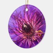 CLEMATIS KERAMISCH ORNAMENT (Links)