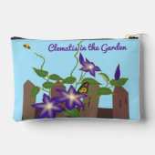 Clematis klimplant in de tuin etui (Achterkant)