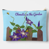 Clematis klimplant in de tuin etui (Achterkant)