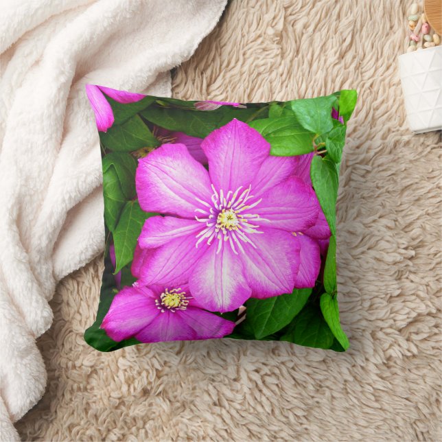 Clematis Kussen (Deken)