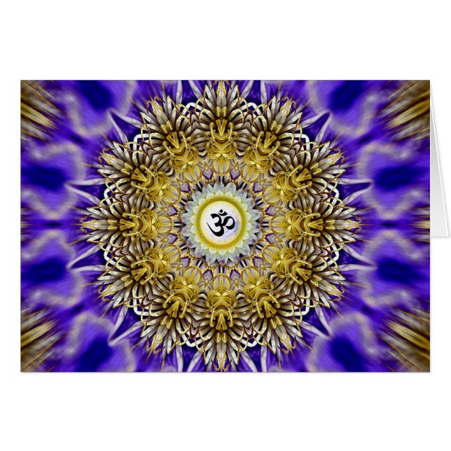 Clematis Om Card (Voorkant Horizontaal)