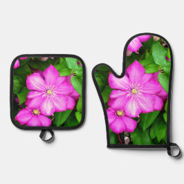 Clematis Ovenwant & Pannenlap Set