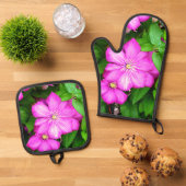 Clematis Ovenwant & Pannenlap Set (Top down)