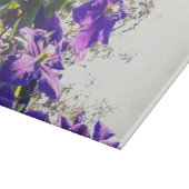 *~* Clematis Paars Flower Sky Snijplank (Hoek)