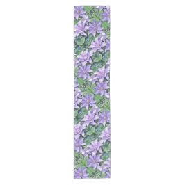 Clematis Paars Korte Tafelloper
