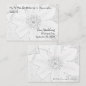 Clematis-Plaatskaarten Plaatskaartje (Voorkant / Achterkant)