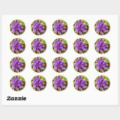 CLEMATIS RONDE STICKER (Vel)
