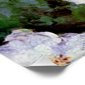 Clematis, schilderij van 1887 van Claude Monet, Perfect Poster (Hoek)