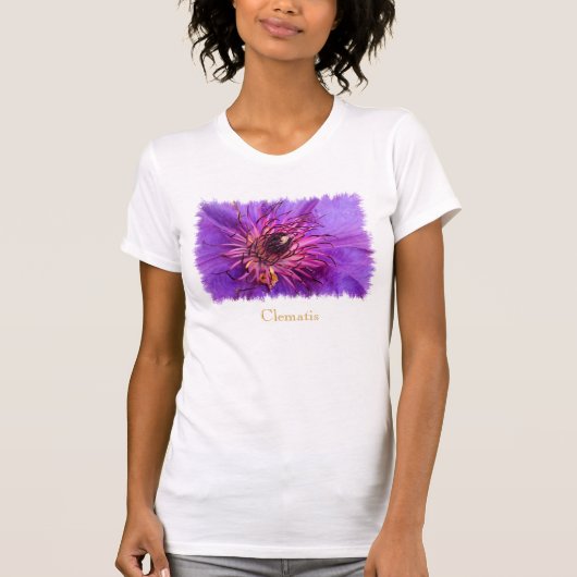 CLEMATIS T-SHIRT (Voorkant)