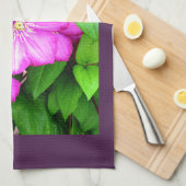 Clematis Theedoek (Quarter Fold)