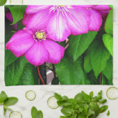 Clematis Theedoek (Gevouwen)