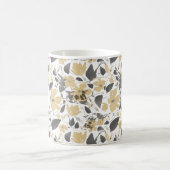 Clematis Vine Elegante Gele Bloemen Koffiemok (Center)