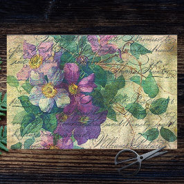 Clematis Vine Handschrift Vivid Ephemera Tissuepapier
