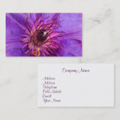 CLEMATIS VISITEKAARTJE (Voorkant / Achterkant)