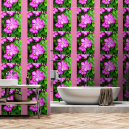 Clematis Wallpaper Behang
