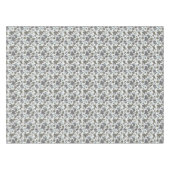 Clematis Waterverf Flowers Tafelkleed (Voorkant (Horizontaal))