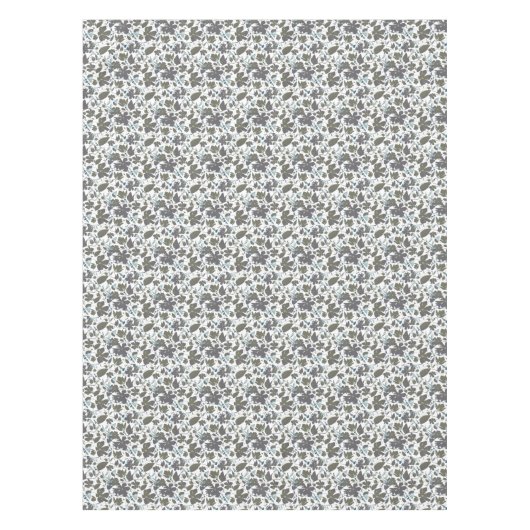 Clematis Waterverf Flowers Tafelkleed (Voorkant)