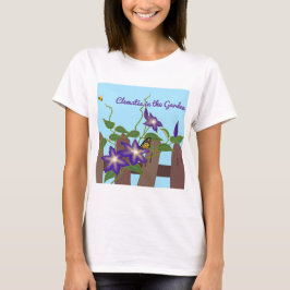 Clematis Wingerd in de Tuin  T-shirt