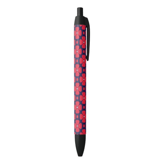 Clematis Zwarte Inkt Pen (Achterkant (Verticaal))