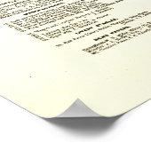 Clemens Michigan 1881 Antiek Panorama Poster (Hoek)