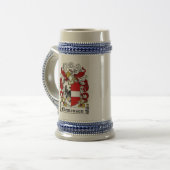 Clemensen Family Crest Bierpul (Voorkant links)