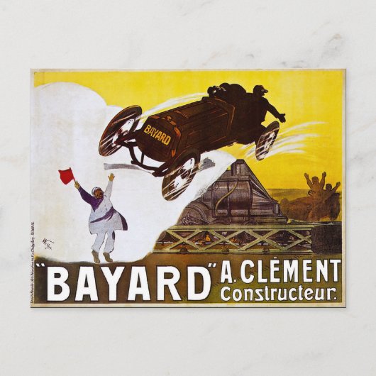 Clément-Bayard  Advertisement Briefkaart (Voorkant)
