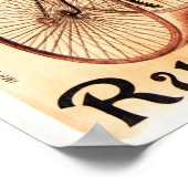 Clement & Co Paris fietsen Tricycles Bicycles en Poster (Hoek)