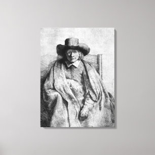 Clement de Jonghe, 1651 Canvas Afdruk