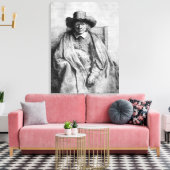 Clement de Jonghe, 1651 Canvas Afdruk (Insitu (Woonkamer))