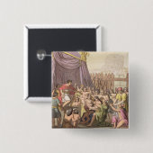 Clementie van Mayta-Capac: gratie voor verovering Vierkante Button 5,1 Cm (Voorkant /achterkant)