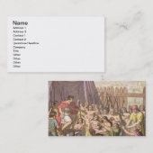 Clementie van Mayta-Capac: gratie voor verovering Visitekaartje (Voorkant / Achterkant)