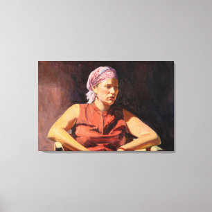 Clementine 2004 canvas afdruk