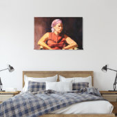 Clementine 2004 canvas afdruk (Insitu (Slaapkamer))