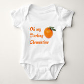 Clementine baby bodysuit (Voorkant)