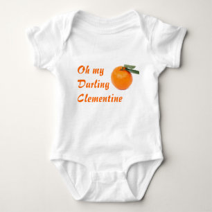 clementine baby onsie creeper romper