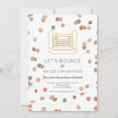 Clementine Bounce House Party nodigt uit Kaart (Voorkant)