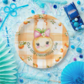Clementine cute papieren bord 9" (Feest)