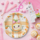 Clementine cute papieren bord 9" (Feest)