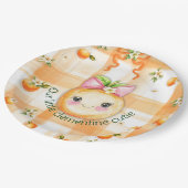 Clementine cute papieren bord 9" (Gekanteld)