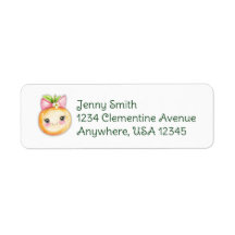 Clementine Cutie adreslabel