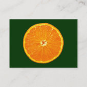 Clementine - Donkergroen Visitekaartje (Achterkant)