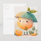 Clementine Feestdagenkaart (Voorkant / Achterkant)