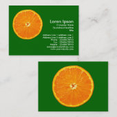Clementine - Grass Green Visitekaartje (Voorkant / Achterkant)